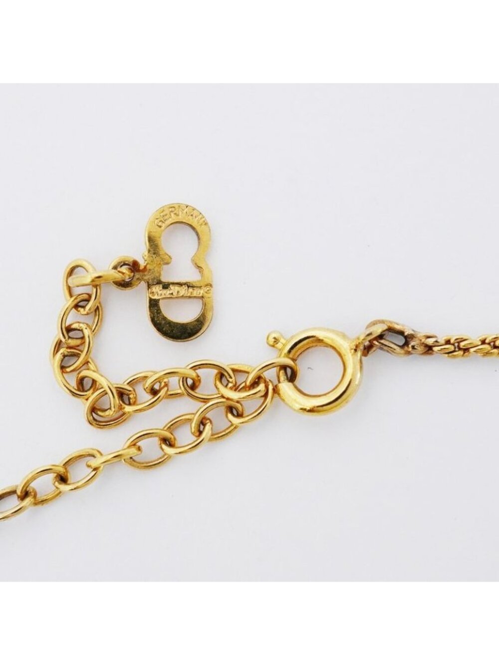 Dior Necklace Cdlogo Gold Plated - Picture 4 of 5